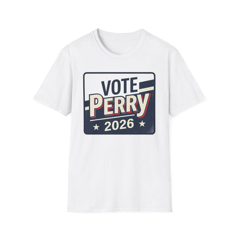 Vote Perry 2026 Vintage Political Campaign Tee