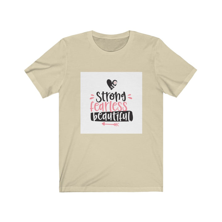 Strong and beautiful Short Sleeve Tee