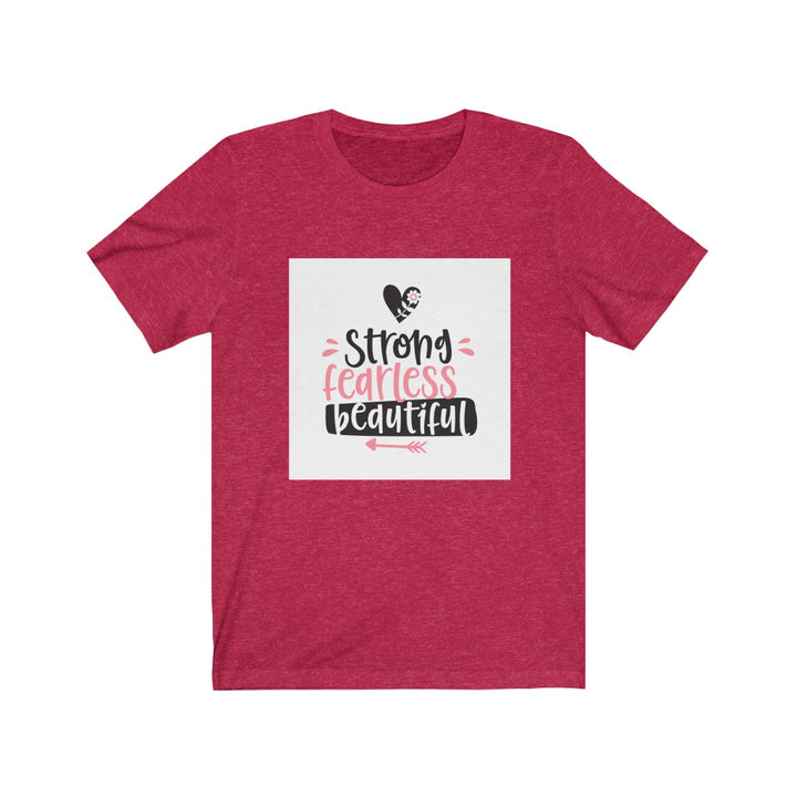 Strong and beautiful Short Sleeve Tee