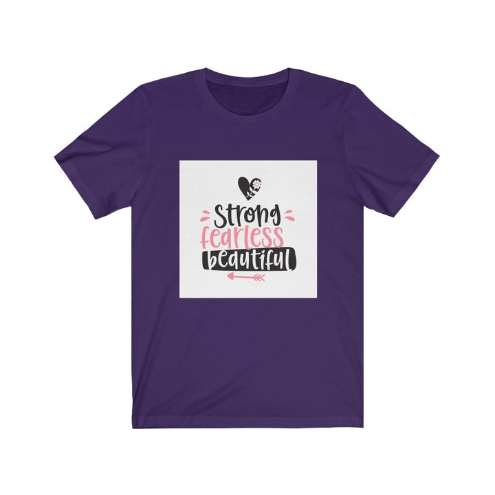 Strong and beautiful Short Sleeve Tee